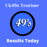 UK49s Teatime Results Saturday 13 August 2022